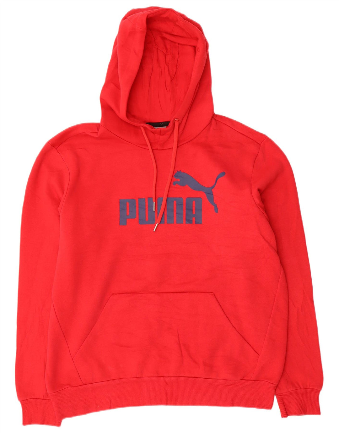 Ανδρικό γραφικό κουκούλα Puma, μεσαίο κόκκινο βαμβακερό