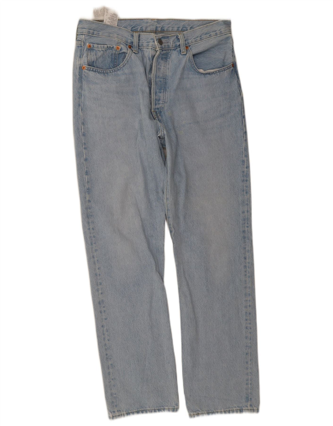 Levi's Mens 501 Straight Jeans W31 L30 Blue Cotton