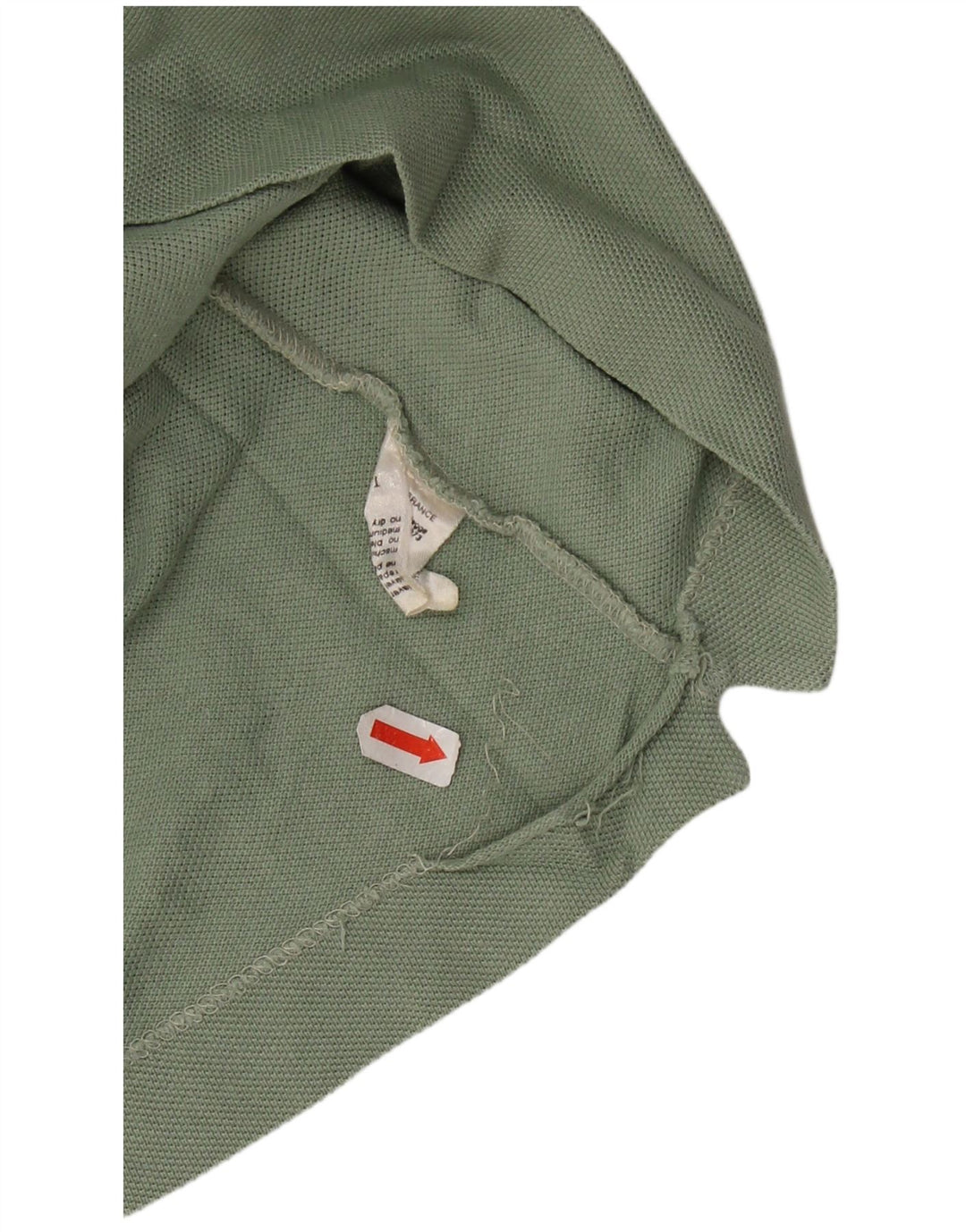 Ανδρικό πουκάμισο πόλο Lacoste Νούμερο 5 Μεγάλο πράσινο βαμβακερό