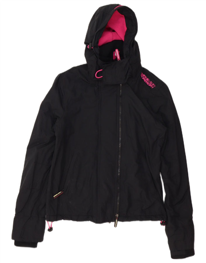 Γυναικείο μπουφάν SUPERDRY Oversized Windbreaker UK 10 Small Black