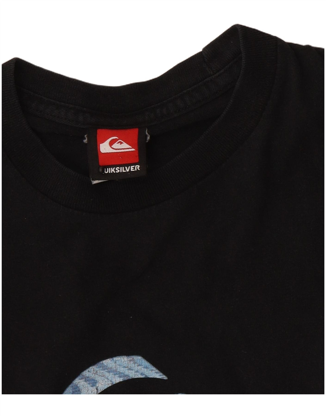 Ανδρικό γραφικό μπλουζάκι Quiksilver Top Small Black