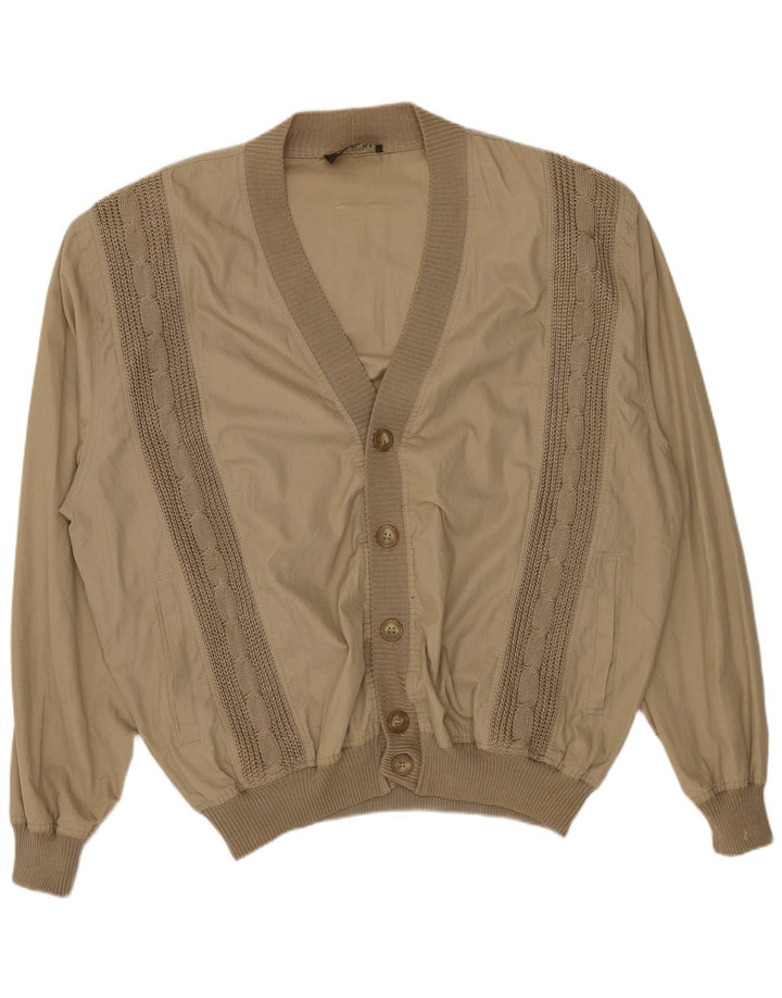 Vintage Ανδρικό Bomber Jacket UK 42 XL Beige