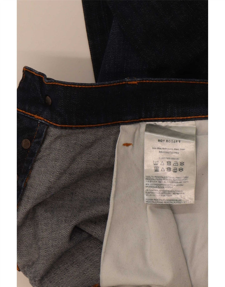 Roy Rogers Ανδρικό Slim Jeans W36 L32 Navy Blue Cotton