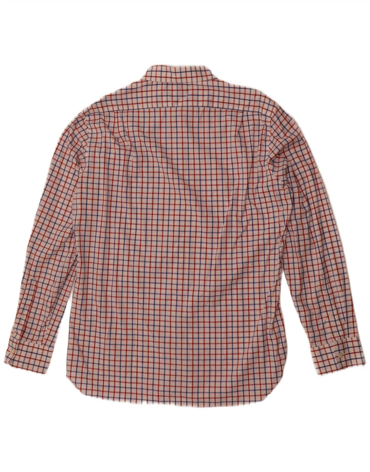 J. Crew Ανδρικό πουκάμισο Thompson μέγεθος 16 16 1/2 Large White Check