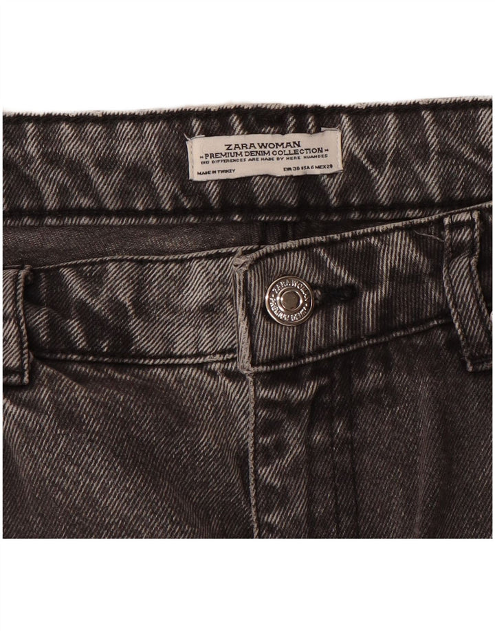 Zara Γυναικείο τζιν κωνικό EU 38 Small W28 L26 Γκρι