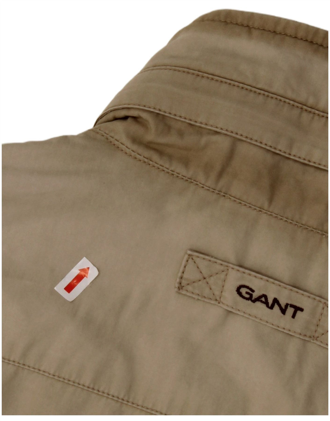 Ανδρικό GANT Hooded Utility Jacket UK 40 Large Beige Βαμβακερό