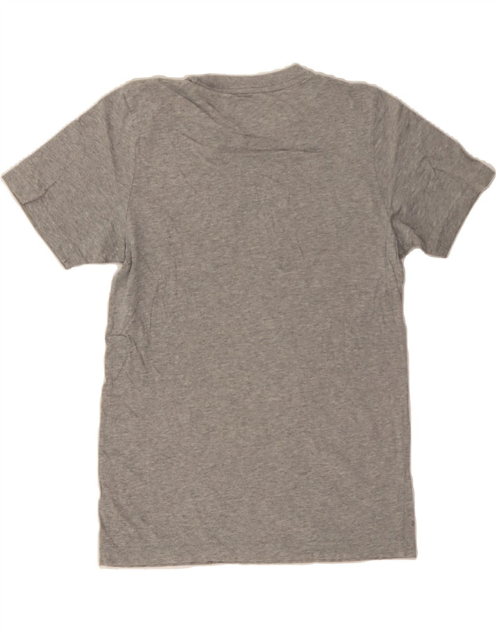 UMBRO Mens Graphic T-Shirt Top Small Grey Geometric Vintage Umbro and Second-Hand Umbro from Messina Hembry 