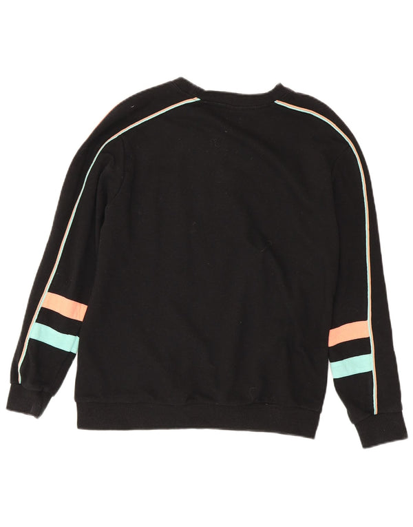 Fila Γυναικείο Φούτερ γραφικό Jumper UK 8 Μικρό μαύρο βαμβακερό