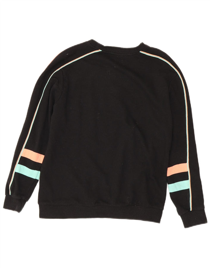 Fila Γυναικείο Φούτερ γραφικό Jumper UK 8 Μικρό μαύρο βαμβακερό
