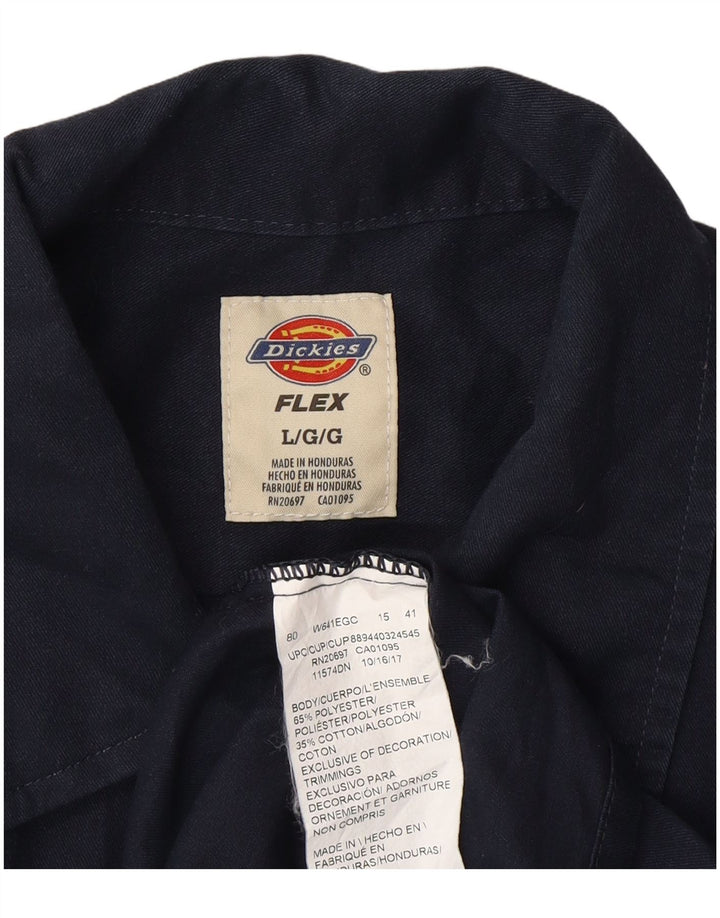 Ανδρικό πουκάμισο Dickies με μεγάλο μπλε ναυτικό πολυεστέρα