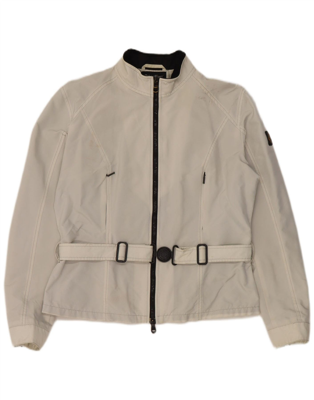 Refrigiwear Γυναικείο μπουφάν βροχής UK 14 Large White Polyamide