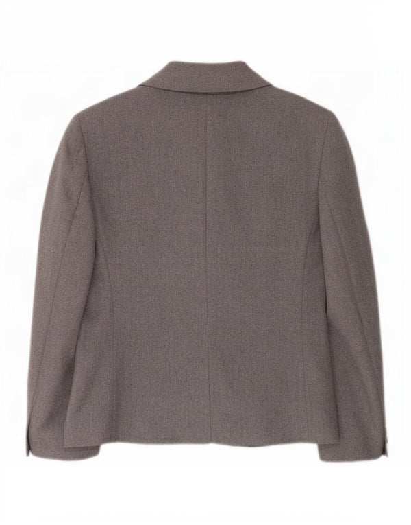 St Michael Γυναικείο Μπουφάν Blazer UK 14 Large Grey Wool