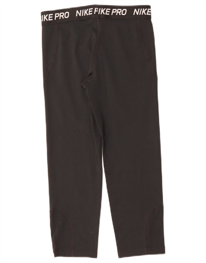 Γραφικό κολάν NIKE Girls Dri Fit 13-14 ετών XL Μαύρο