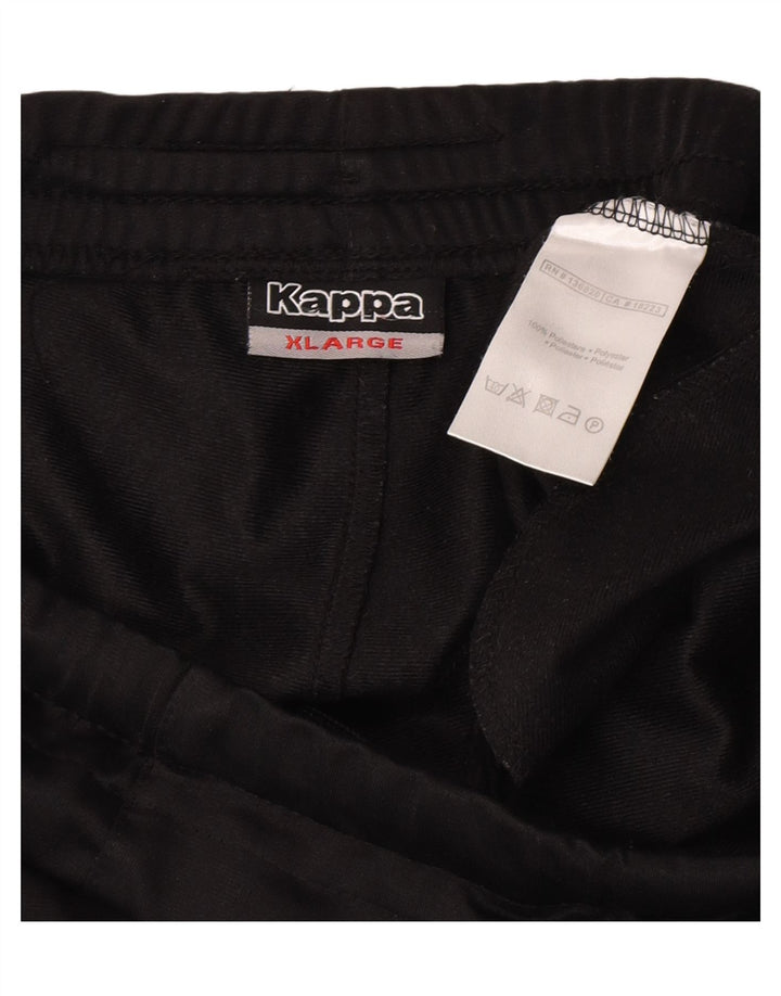 Ανδρική φόρμα Kappa Παντελόνι Joggers XL Μαύρο Πολυεστέρα