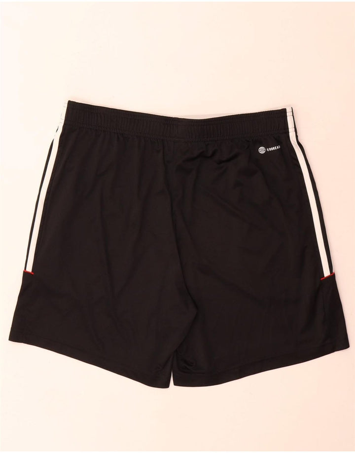 Ανδρικό σορτς Adidas Aeroready Αθλητικό μεγάλο μαύρο πολυεστέρα