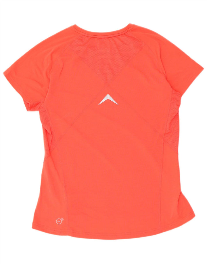 Puma Γυναικείο T-Shirt Top UK 14 Large Red Polyester
