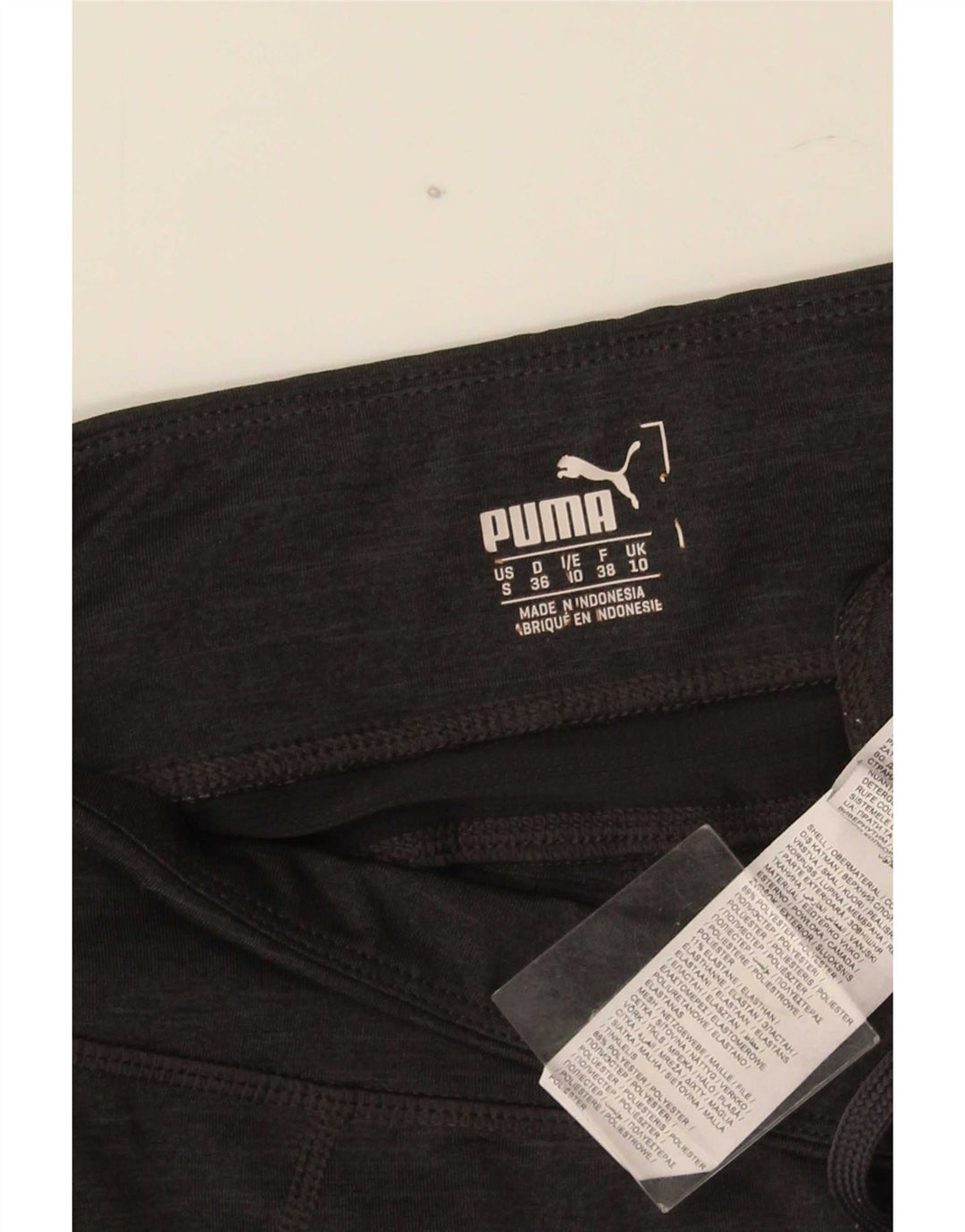 Puma Γυναικεία Κάπρι Κολάν UK 10 Small Grey Polyester