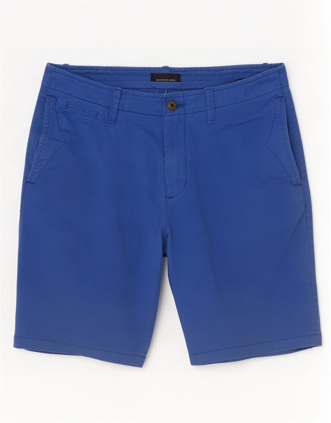 Ανδρικό σορτς Chino Scotch & Soda W30 από μεσαίο μπλε βαμβακερό