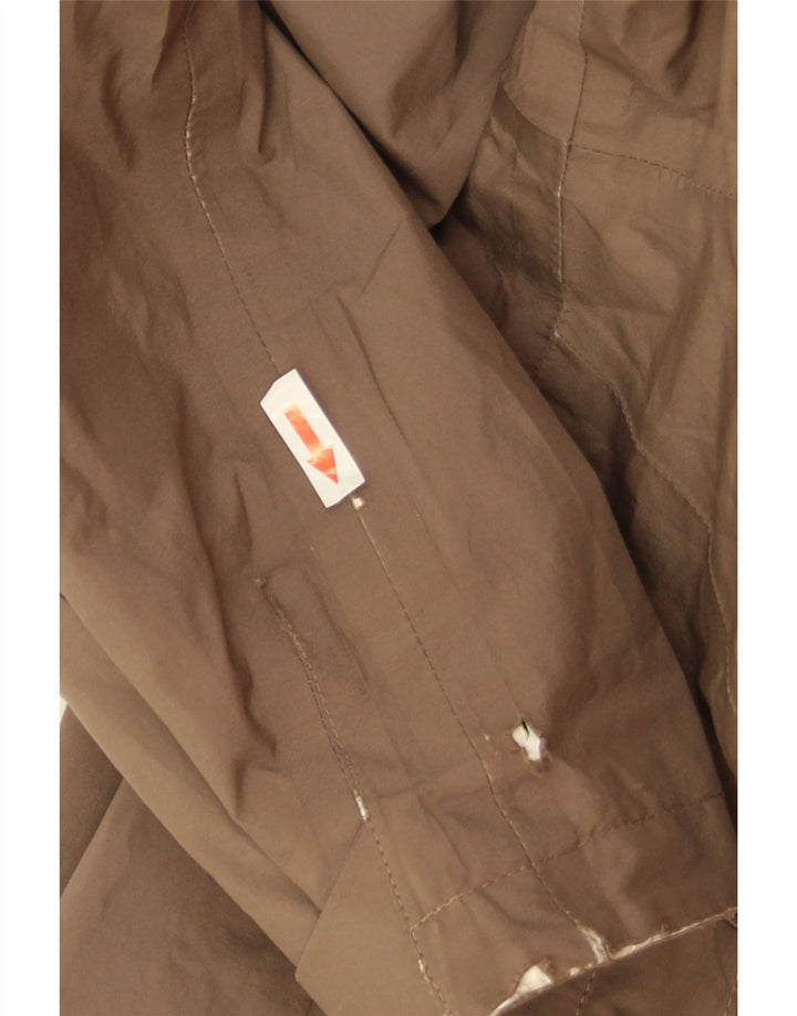 The North Face Ανδρικό μπουφάν βροχής με κουκούλα UK 40 Large Brown Πολυεστέρας