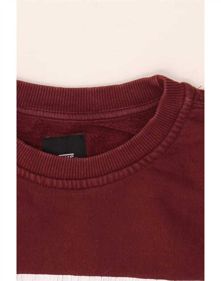 Ανδρικό γραφικό φούτερ Vans Jumper Medium Burgundy
