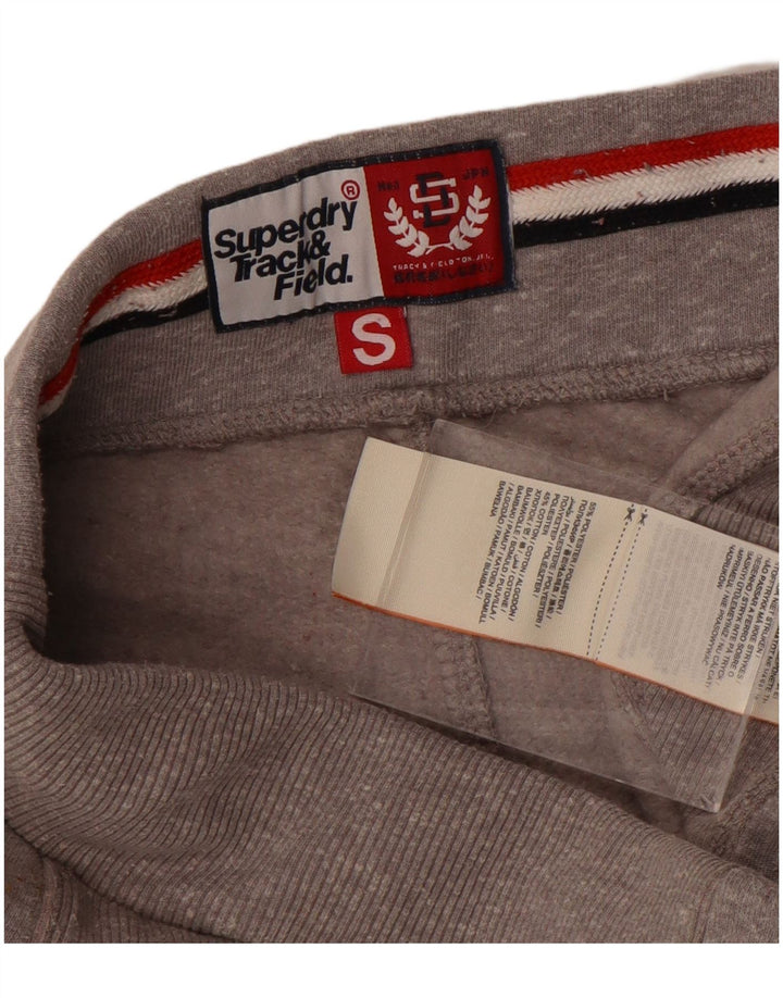 SUPERDRY Ανδρικά γραφικά αθλητικά παντελόνια Joggers Small Grey Polyester
