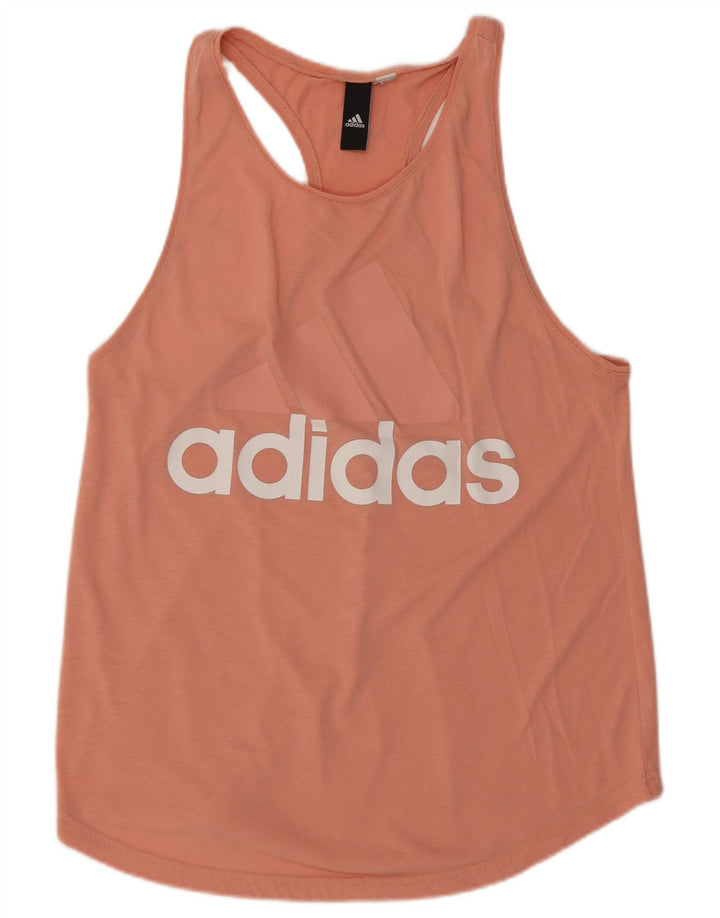 Γυναικείο γραφικό γιλέκο Adidas Top UK 12 Medium Pink