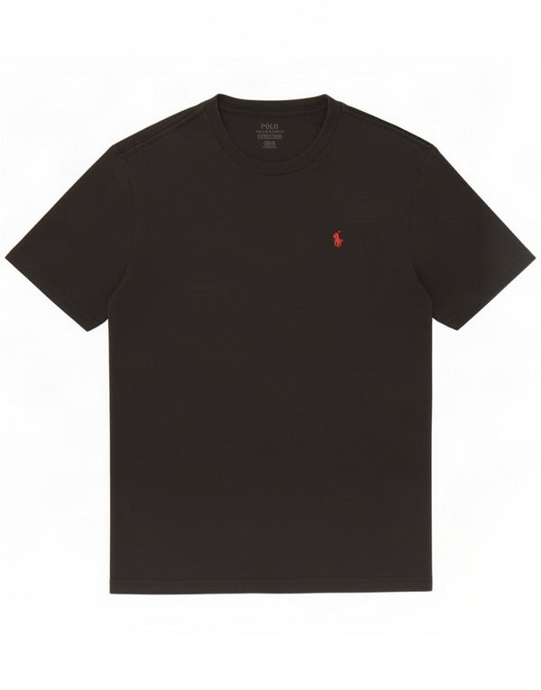 Polo Ralph Lauren Boys T-shirt Top 14-15 Years Large Black Cotton