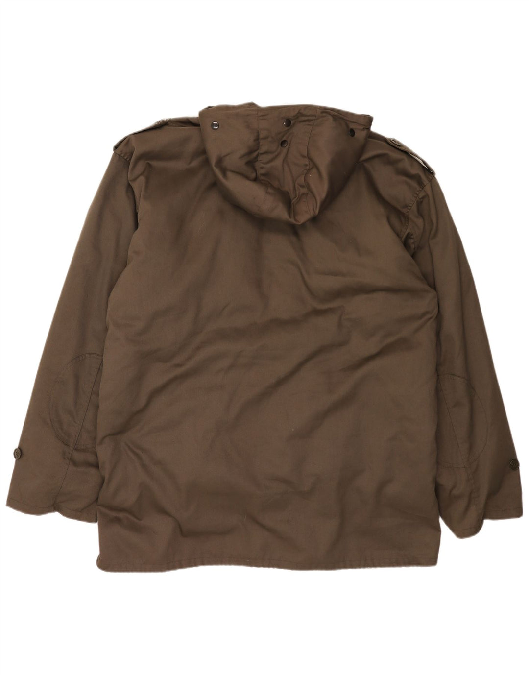 Vintage Ανδρικό Μπουφάν Parka με Κουκούλα IT 62 6XL Καφέ