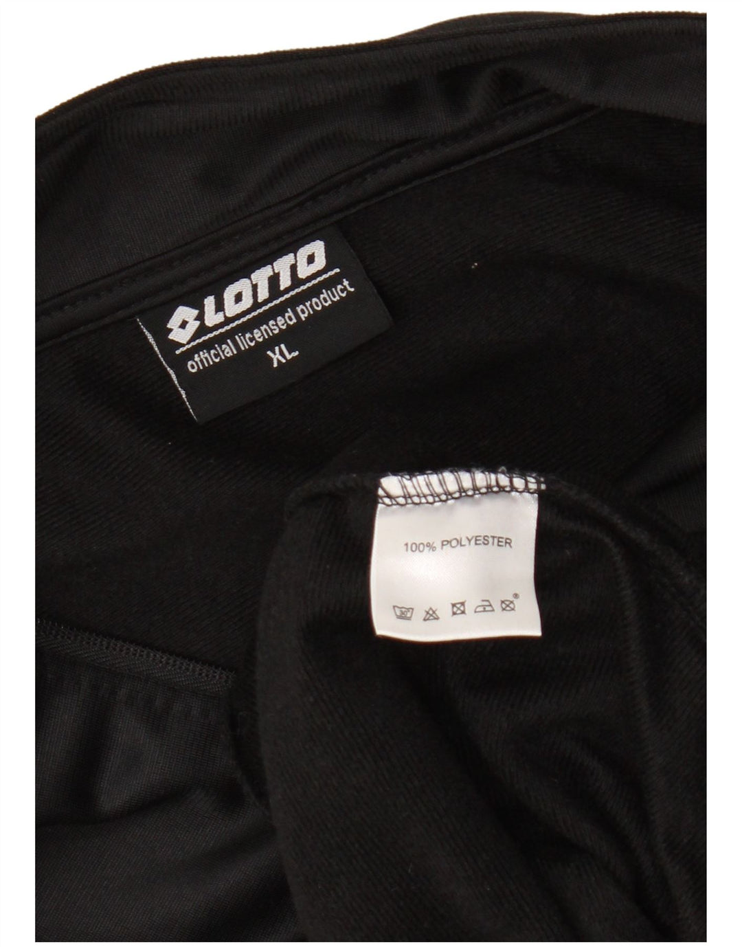 Ανδρική φόρμα Lotto Top Jacket XL Μαύρο πολυεστέρα