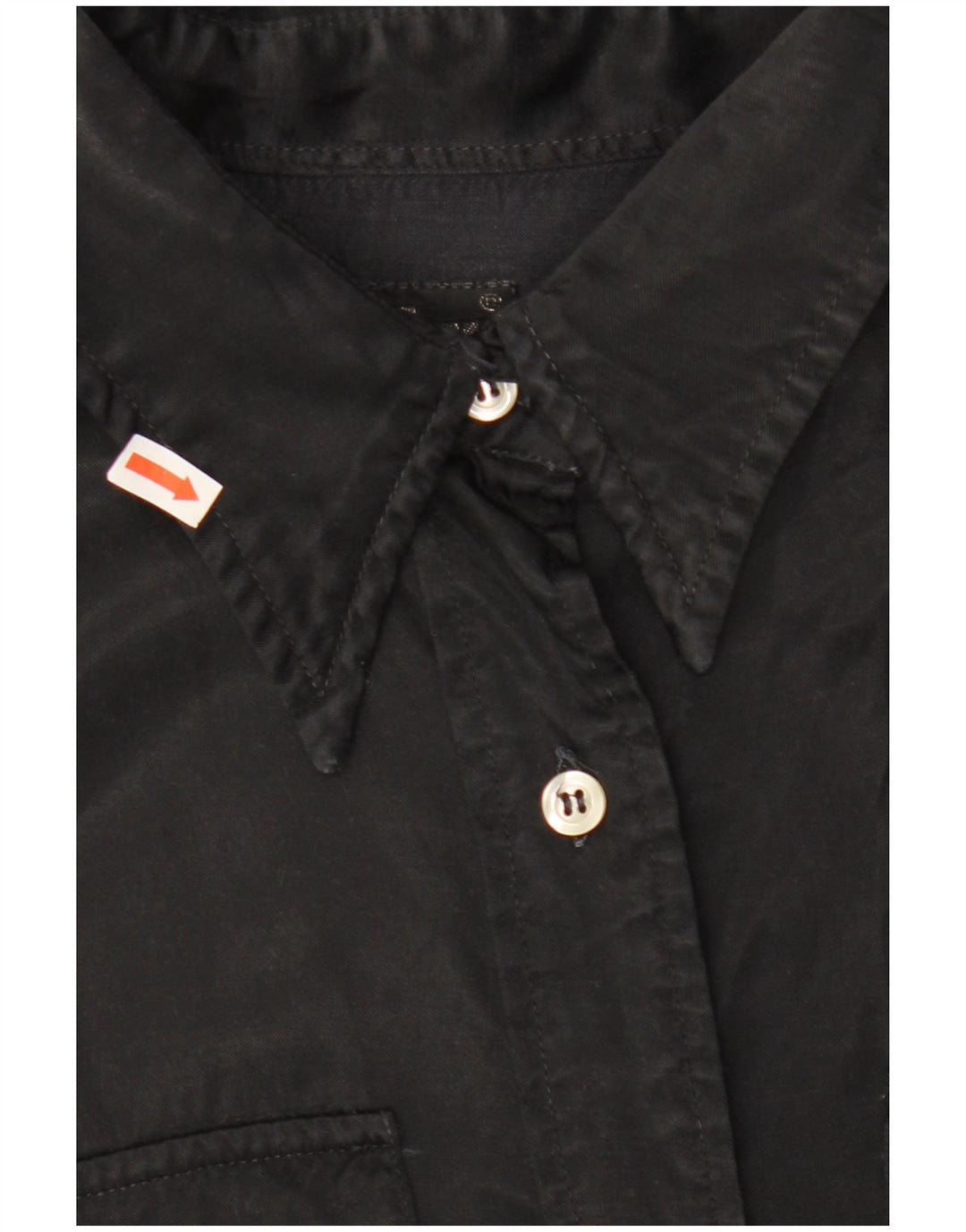 Γυναικείο πουκάμισο REPLAY UK 14 Medium Black Viscose