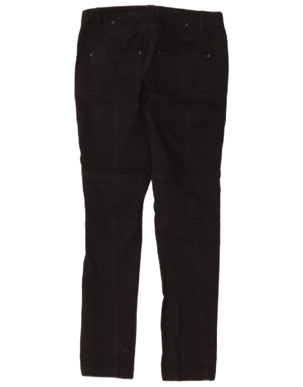 Marks & Spencer Γυναικεία Slim Jeans UK 10 Small W30 L30 Black Cotton