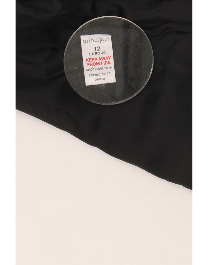 Principles Γυναικείο πανωφόρι UK 12 Medium Grey Flecked Wool