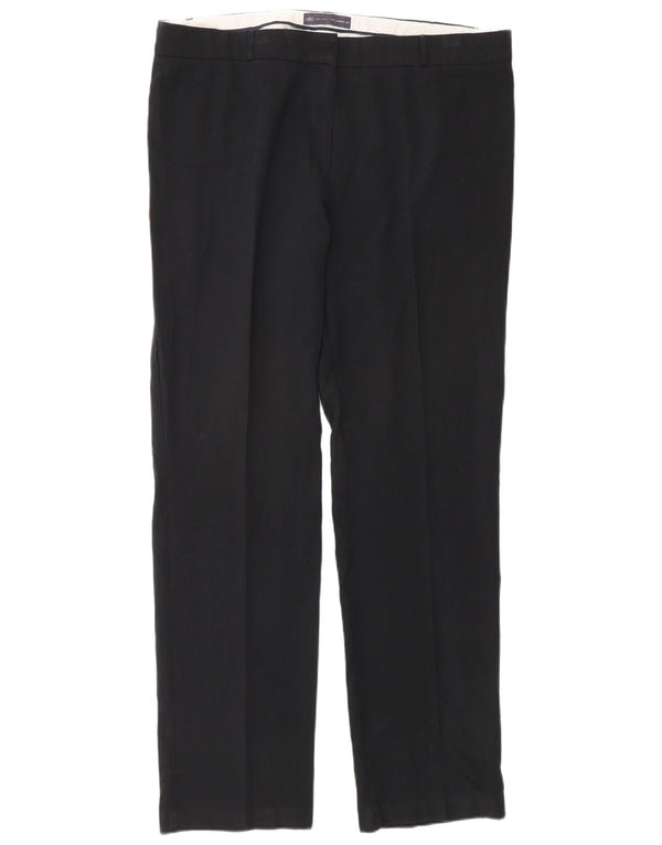 Marks & Spencer Γυναικεία Μοντέρνα Casual Παντελόνια UK 16 Large W34 L30 Μαύρο