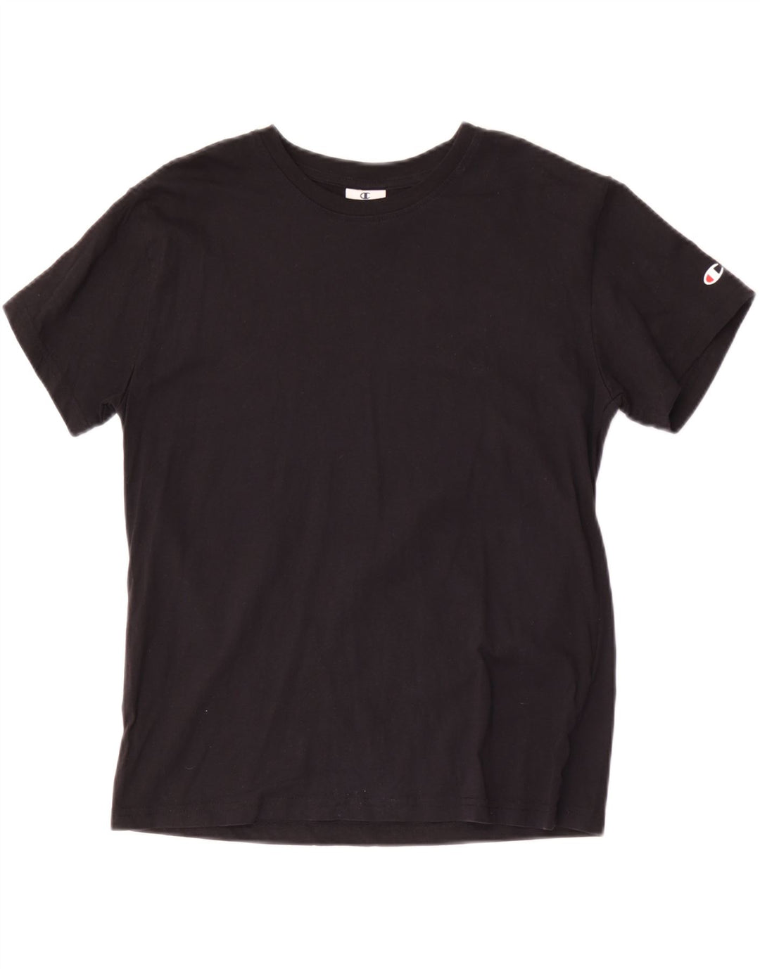 Champion Γυναικείο T-Shirt Top UK 12 Medium Black