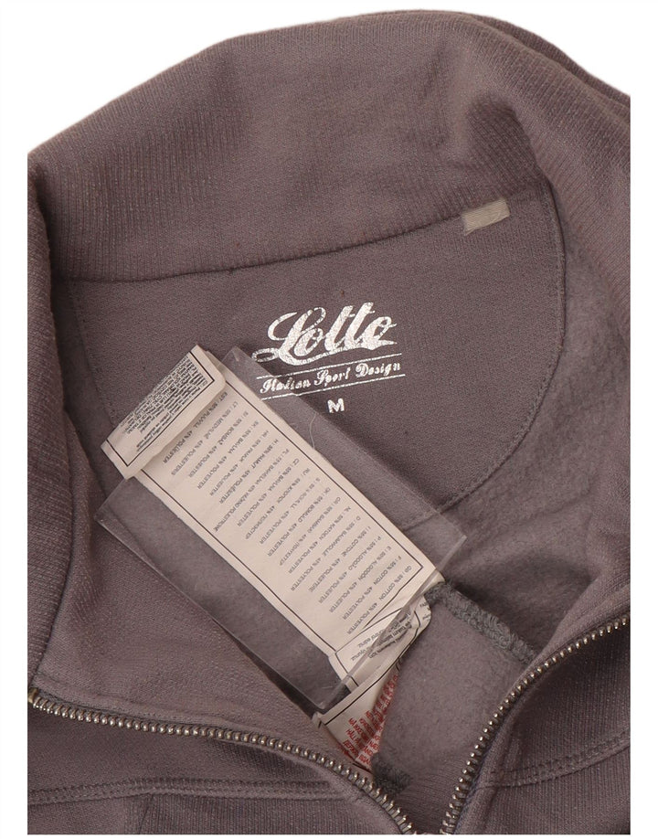 Γυναικεία αθλητική φόρμα Lotto Top Jacket UK 12 μεσαίου γκρι χρώματος βαμβακερό
