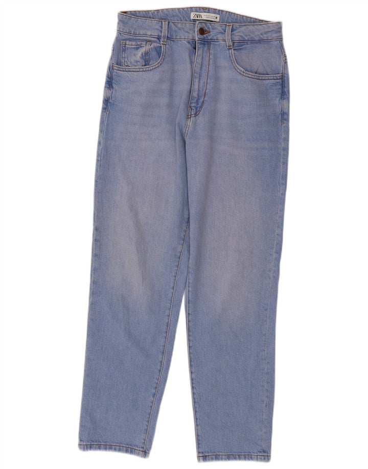 Zara Γυναικείο τζιν κωνικό EU 40 Medium W30 L28 Blue