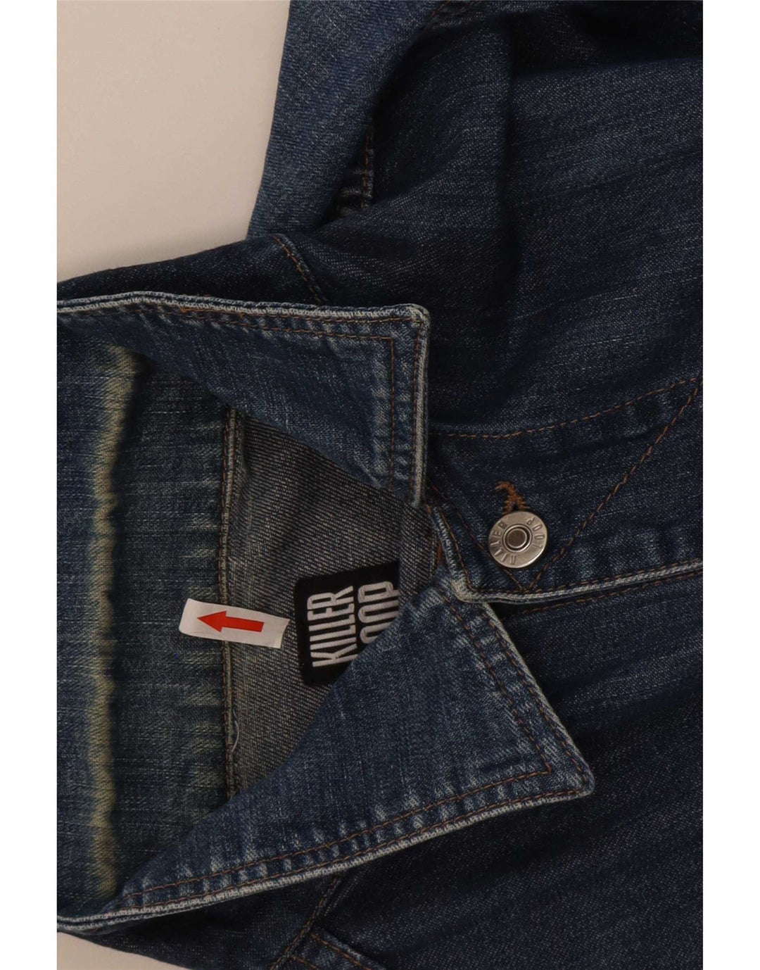 Ανδρικό τζιν μπουφάν Killer Loop UK 36 Small Blue Cotton