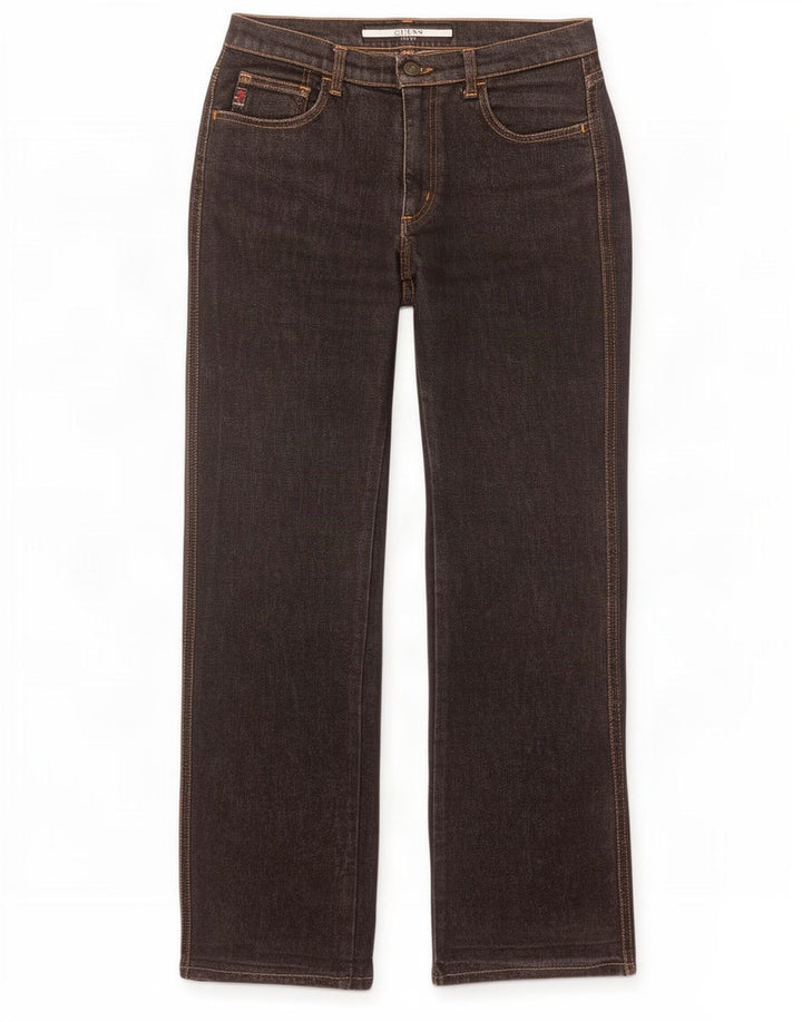 Guess Γυναικείο Bootcut Jeans W27 L31 Μαύρο βαμβακερό