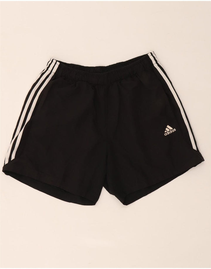 Ανδρικό αθλητικό σορτς Adidas μεγάλο μαύρο πολυεστέρα