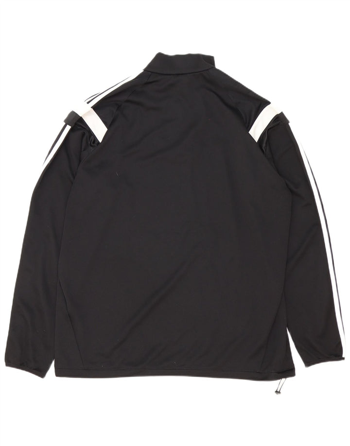 Adidas Ανδρική φόρμα πουλόβερ με φερμουάρ Climacool Top XL Μαύρο Colourblock