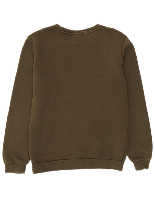 Puma Boys Graphic Φούτερ Jumper 13-14 ετών Χακί