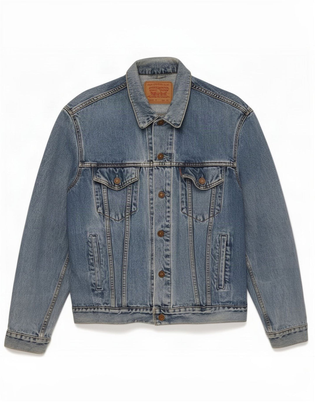 Ανδρικό τζιν μπουφάν Levi's UK 42 XL Μπλε