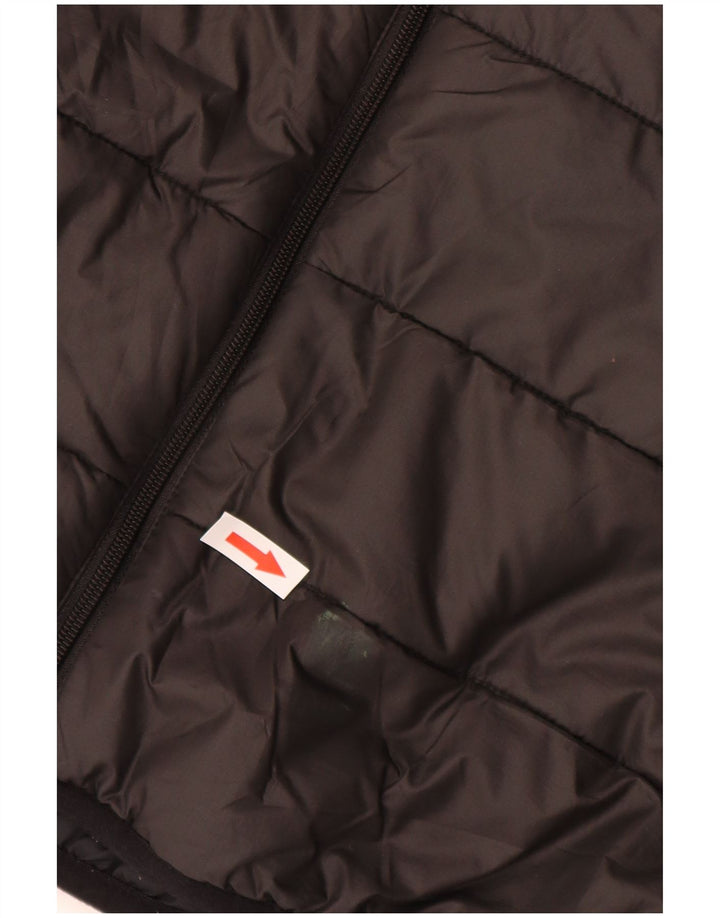 JACK WOLFSKIN Ανδρικό μπουφάν με κουκούλα UK 34 μικρό μαύρο πολυεστέρα