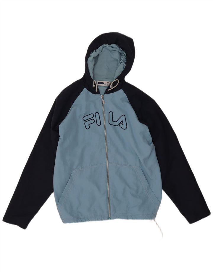 Fila Boys Graphic αθλητική φόρμα Top μπουφάν 11-12 ετών Medium Blue Colourblock