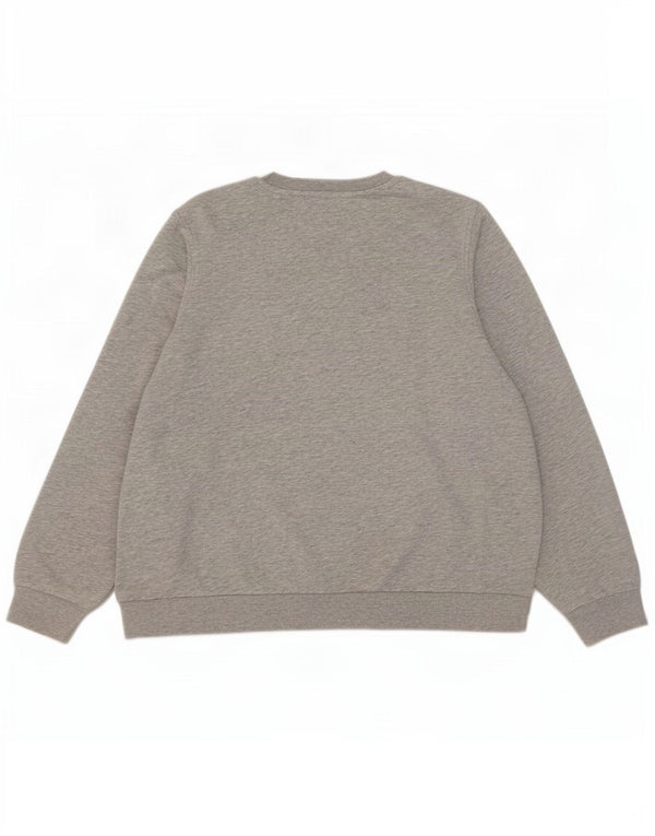 Marks & Spencer Γυναικεία Φούτερ Jumper UK 20 2XL Γκρι βαμβακερό