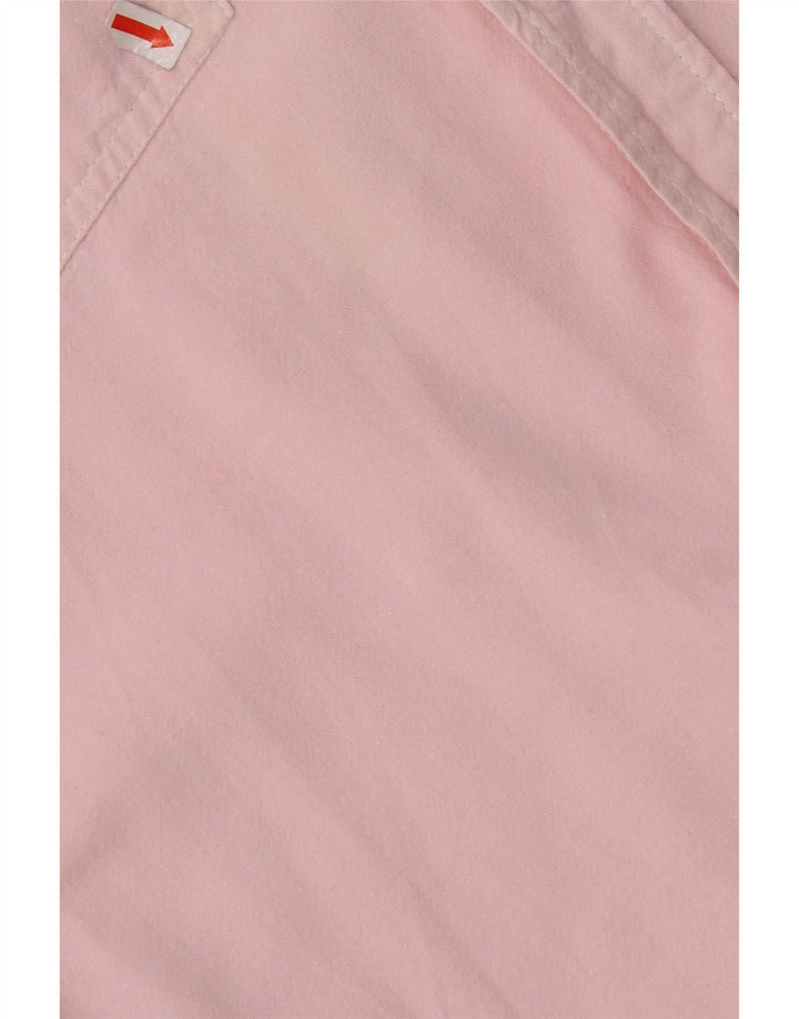 Ανδρικό πουκάμισο LEVI'S μεγάλο ροζ βαμβακερό