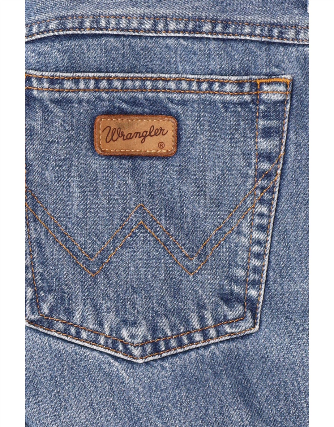 Ανδρικό τζιν WRANGLER ίσιο W38 L30 Μπλε
