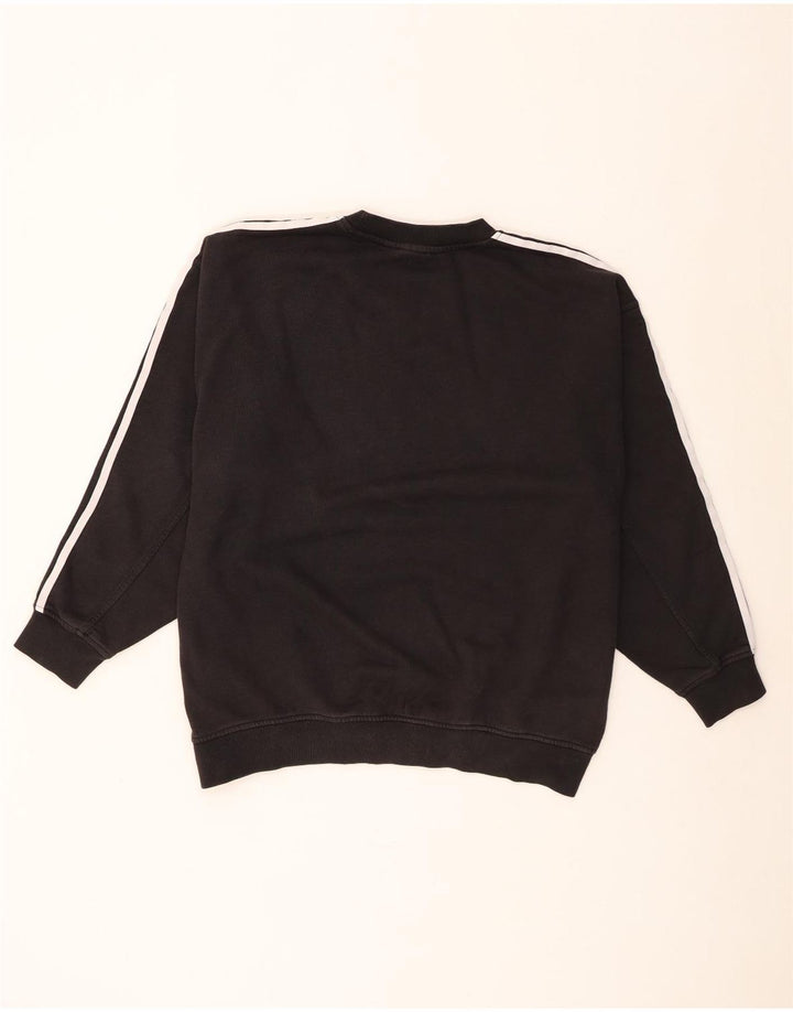 Γυναικείο φούτερ Adidas Oversized Jumper UK 8 Small μαύρο βαμβακερό