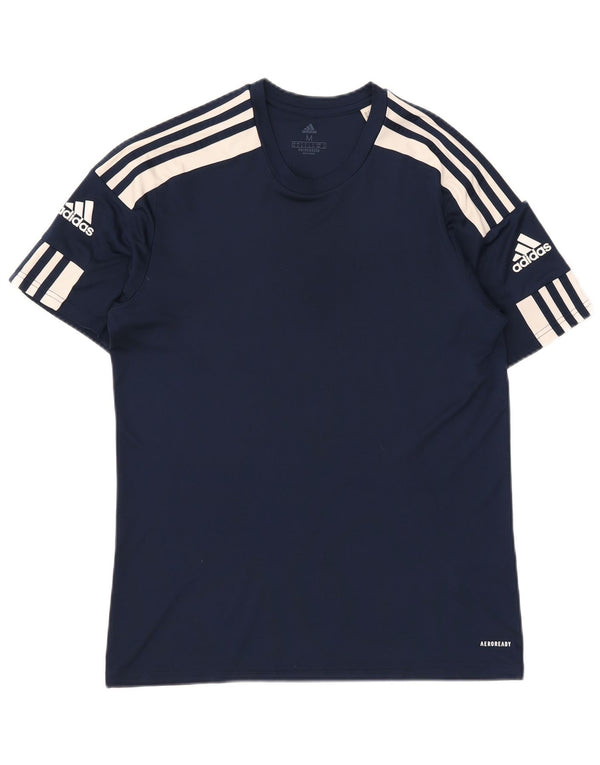 Adidas Ανδρικό T-Shirt Aeroready Top Medium Navy Blue Polyester