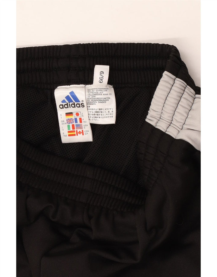 Ανδρικά γραφικά αθλητικά παντελόνια ADIDAS UK 34/36 Small Black Colourblock
